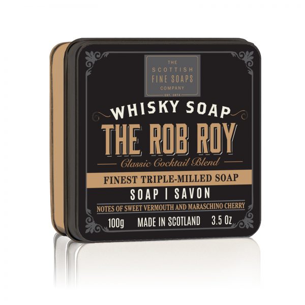 Whisky The Rob Roy mydło do ciała w puszce