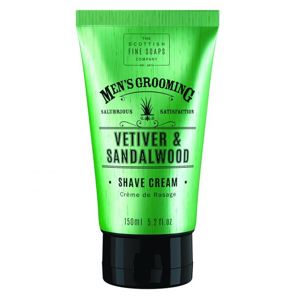 Men’s Grooming Vetiver & Sandalwood Shave Cream 150ml