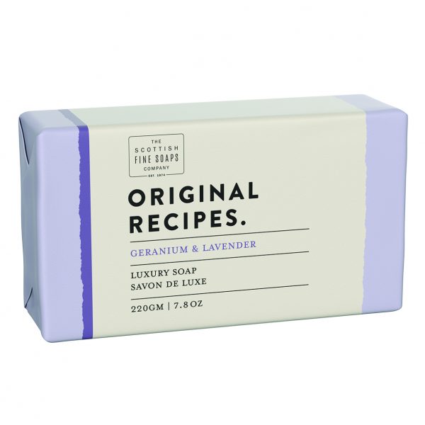 Geranium & Lavender Luxury Soap 220g