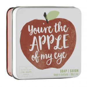 Fruits Apple Soap in a Tin